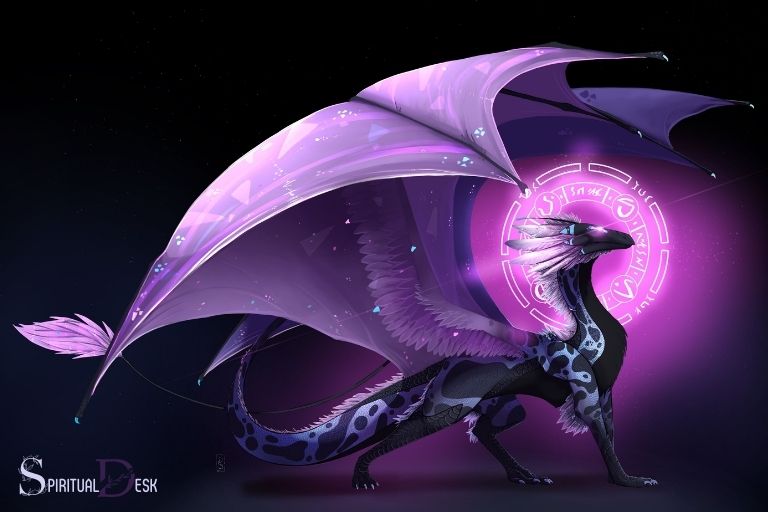 Duchovní význam fialového draka: Moudrost