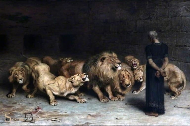 Daniel v jámě lvové Duchovní význam