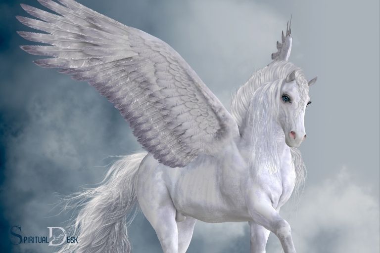 Bílý kůň s křídly Duchovní význam